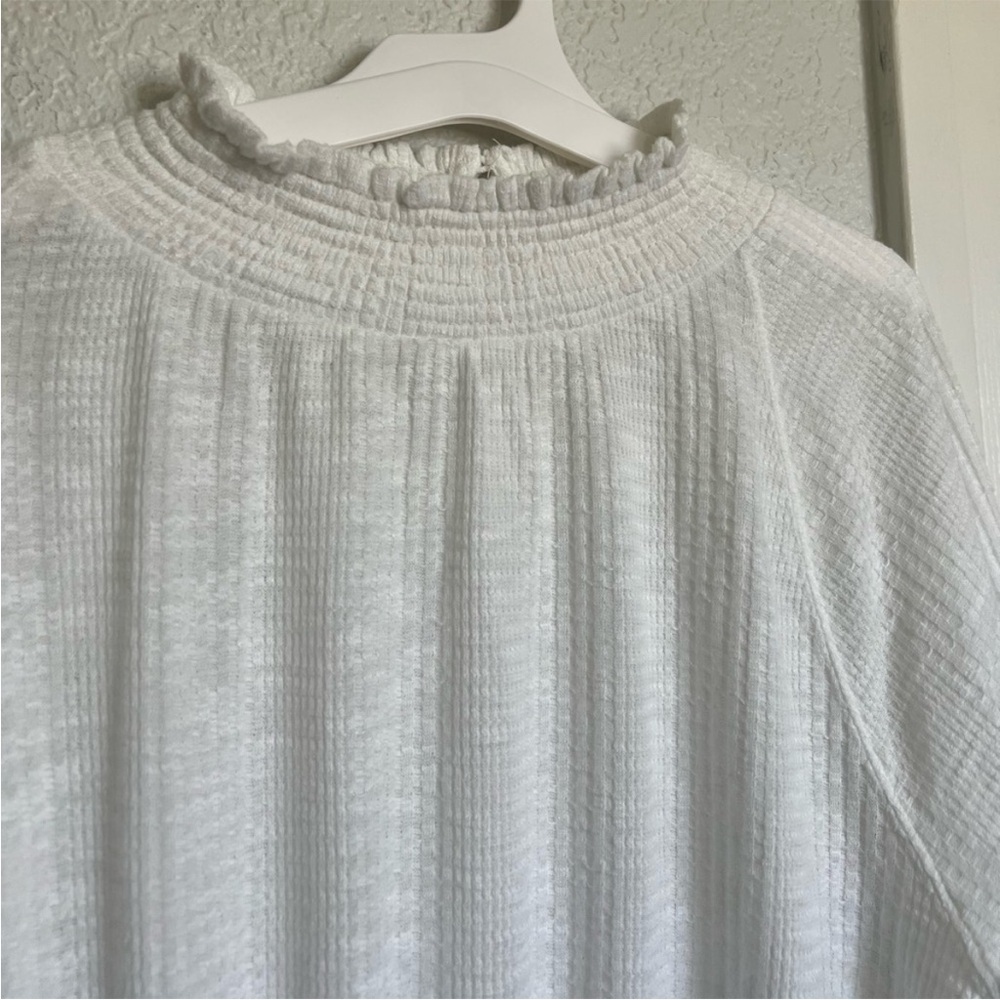 Free People Boulevard Textured Ruffle Top - Picture 6 of 10